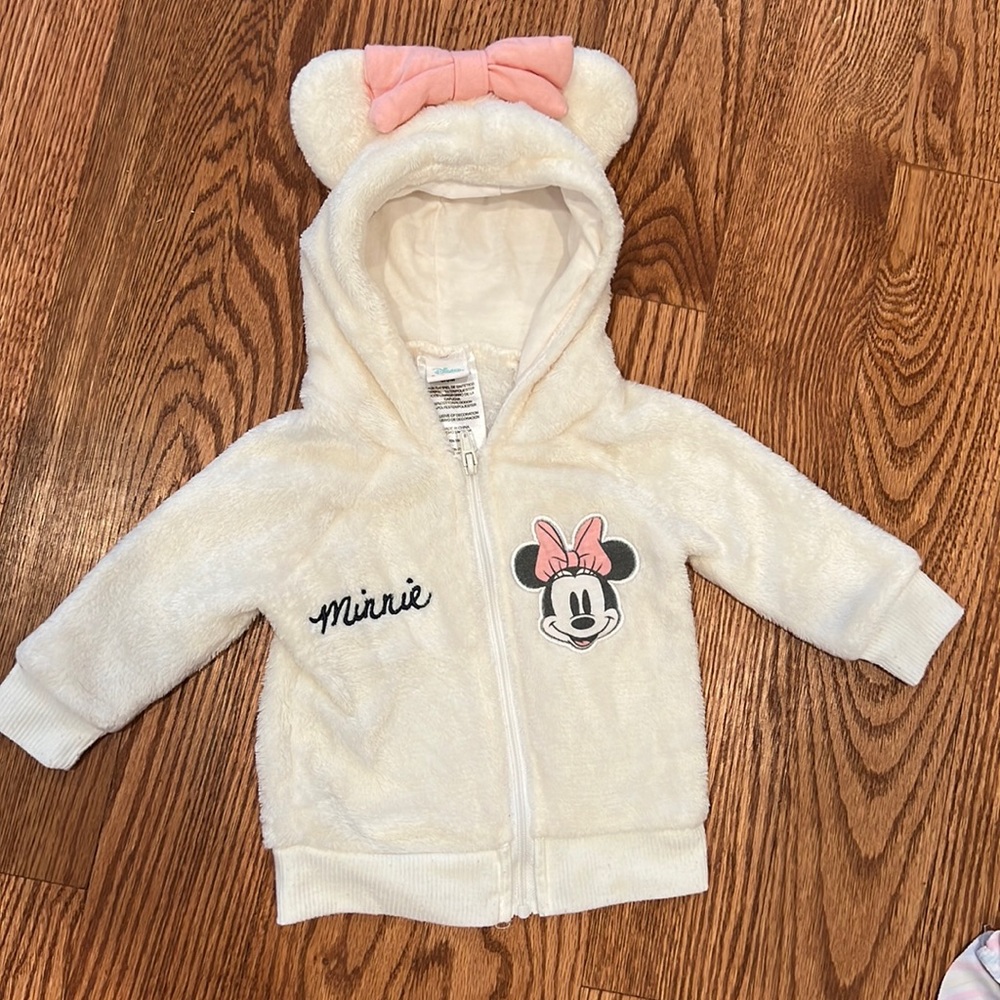 Disney Minnie cozy jacket with ears